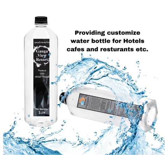 SR Hydrates - Advertising on Water Bottles